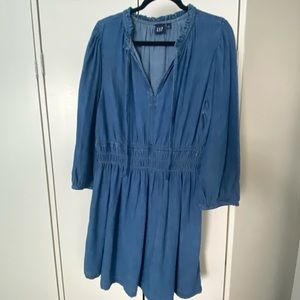 Gap nwot denim dress large tall